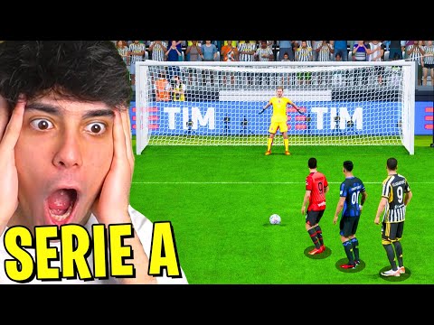 ⚽️ SERIE A but it's a PENALTY KICKOUT TOURNAMENT
