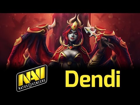 dota 2 | Queen of Pain Dendi VS Slark EternaLEnVy | Top MMR Gameplay