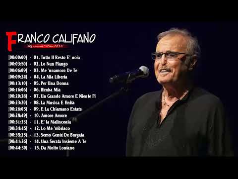 Franco Califano - Il meglio di Franco Califano 2022 - Grandi successi 2022