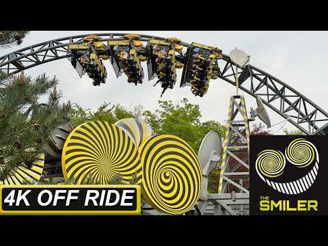 The Smiler (4K OFF Ride POV)- Alton Towers, Staffordshire, GB