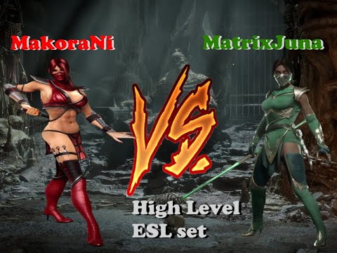MakoraN vs MatrixJuna - High Level ESL Set Mortal Kombat 11