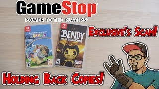 GameStop Exclusive Scam! Holding Back Games! Is It Happening Again?