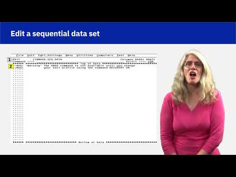 Lecture 08: ISPF   Editor (7 mins 00 secs)