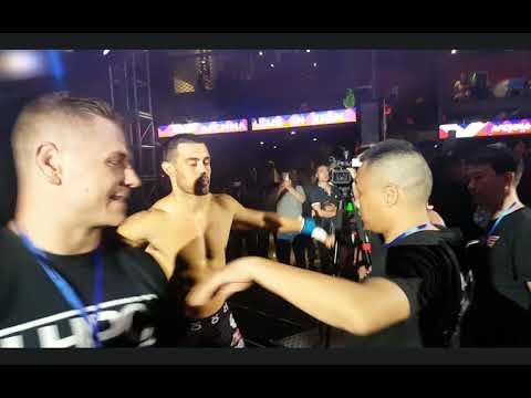 AFC 18 - John Mitchell vs Wu Chin Li in Xi’an CHINA. Home of the Terra Cotta Army.