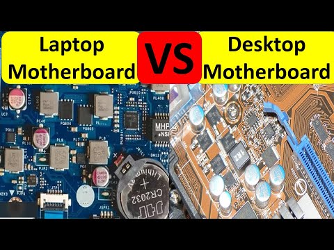 Laptop motherboard components names functions explained