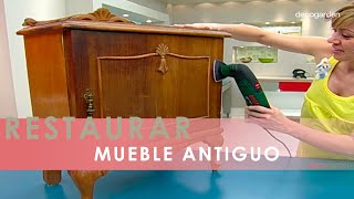 Miniatura del vídeo sobre el lijado de muebles antes de pintar