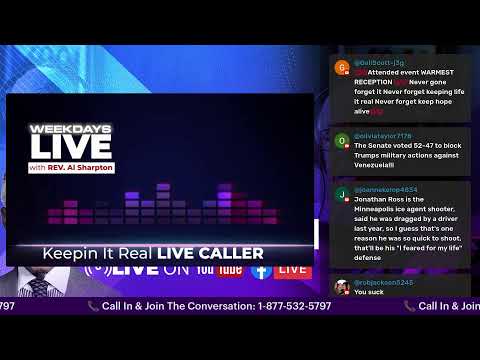 Weekdays Live with Rev. Al Sharpton | Keepin It Real Radio Show