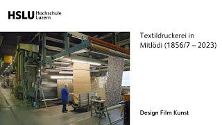 Textildruckerei in Mitlödi (1856/7 – 2023)
