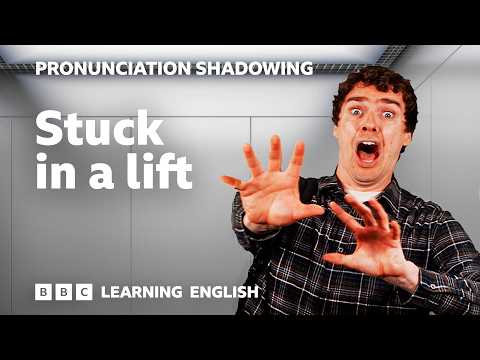 👄 ジョージとエレベーターでシャドーイングリッシュ発音！発音シャドーイング (👄 Shadow English pronunciation in a lift with George! Pronunciation Shadowing)