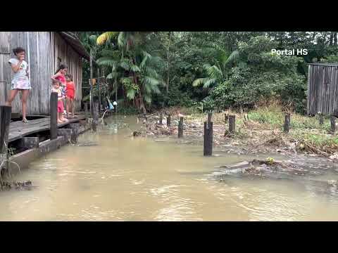 Chuva forte causa prejuízos e deixa moradores de Tucuruí em alerta