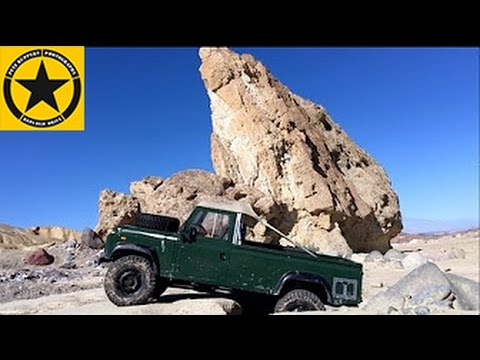 RC 4WD LAND ROVER X-ing DEATH VALLEY amazing landscape! (Episode 24)