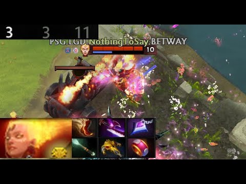 NothingToSay - Lina | Quincy Crew vs PSG.LGD  (game 2) BO2 | The International 2021