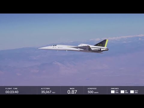 Boom XB-1 goes supersonic three times on final flight