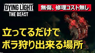 立ってるだけで無傷でヴォラタイル狩りできる場所 【Dying Light The Beast】[お金アイテム経験値稼ぎ] 攻略