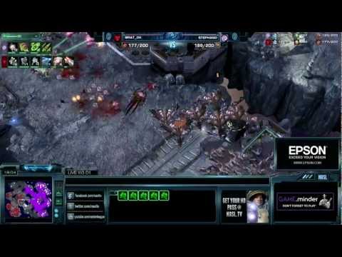 NASL Season 3 - W3 D1 - Stephano vs Bratok - Game 1