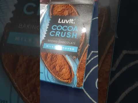 LuvIt COCOA CRUSH Baking Chocolate Milk Compound #shorts