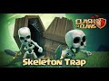 Clash of Clans - Skeleton Trap! (Gameplay)