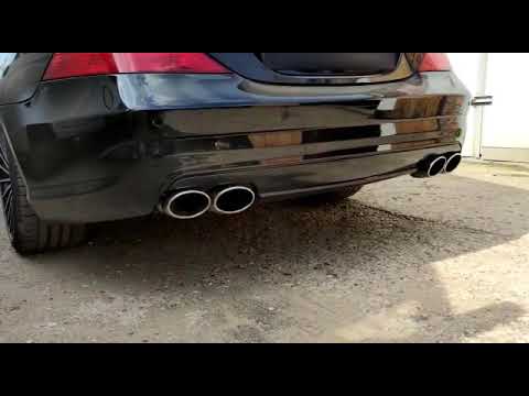 Mercedes W219 CLS 500 X-Pipe + No Muffler Exhaust