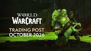 WoW Trading Post Rewards - October 2026: 3 Assassin's Ensembles, Halloween Masks, New Mounts & More!