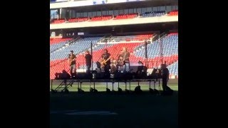 The Screaming Jets - Better - Hunter Stadium Newcastle Rehearsal 6th May 2016