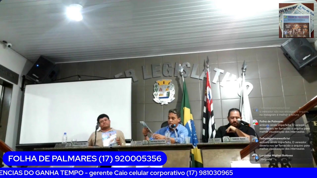 16ª SESSÃO ORDINÁRIA DE 2025