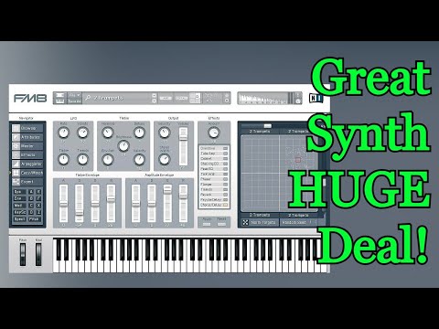 Awesome Classic Synth VST Plugin by Native Instruments - FM8 - Quick Review & Demo