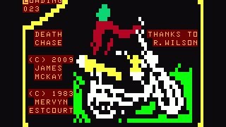 DRAGON 32 - 3D DEATHCHASE - MICROMEGA