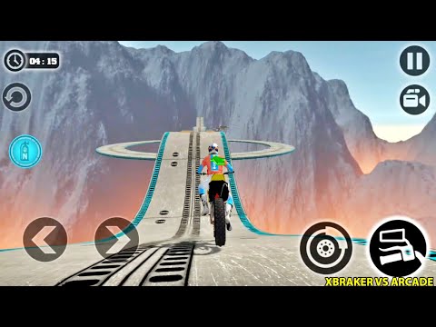 Impossible Moto Bike Tracks 3D: Yellow Bike Levels 12, 13 & 14 Completed - Android Gameplay 2020