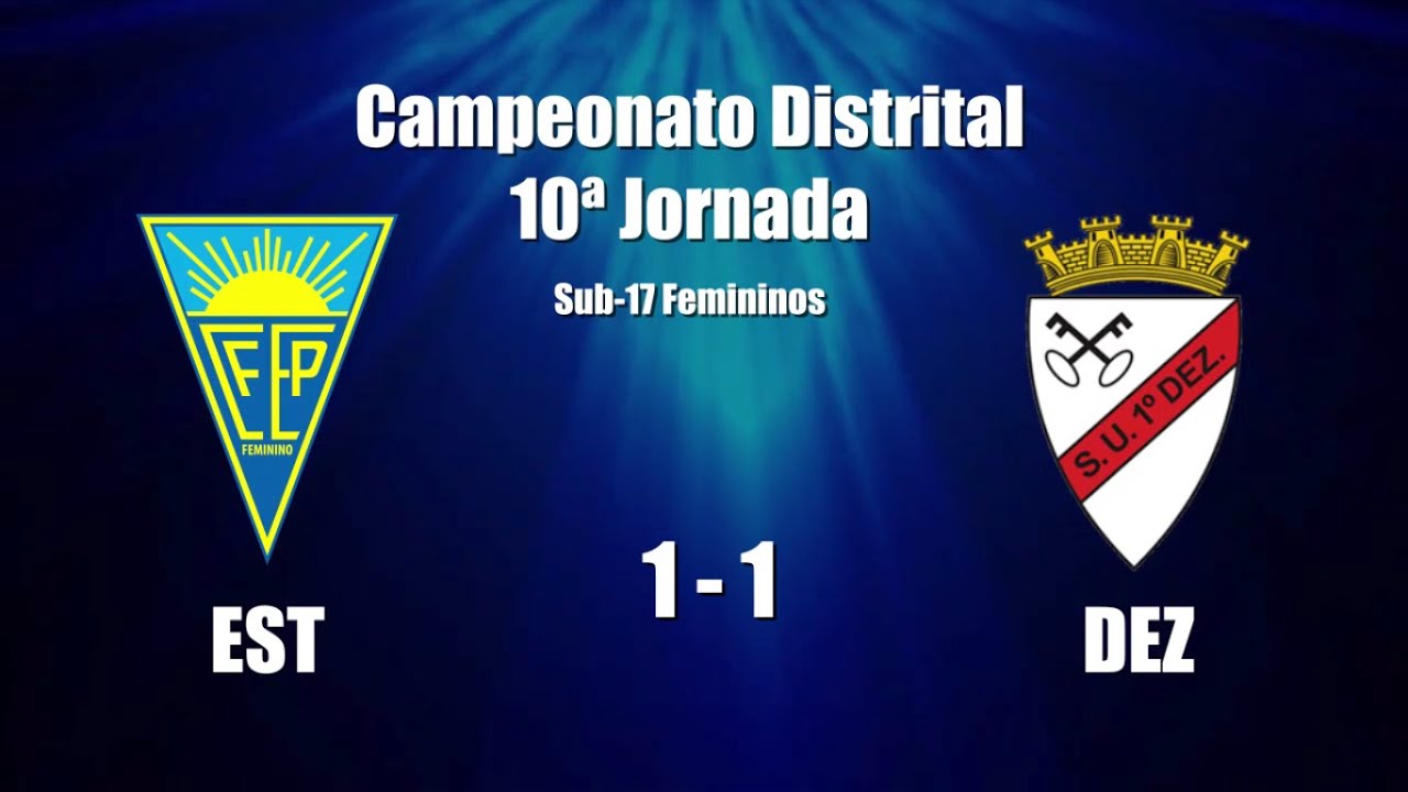 Sub-17 Femininos - Estoril Praia 1 vs 1 1º Dezembro