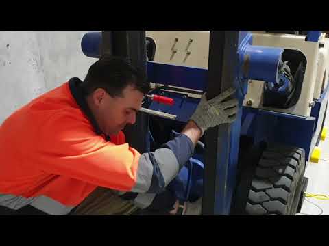 Safety MITS - Forklift Mast Block