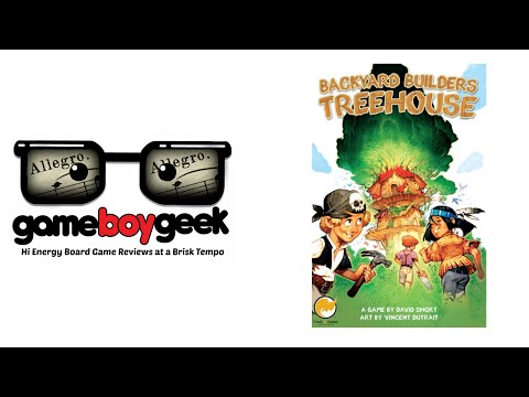 The Game Boy Geek's Allegro (2-min) Review of Backyard Builders Treehouse