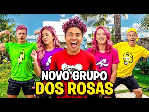 VIREI O LÍDER DO NOVO GRUPO DOS ROSA * novos integrantes ?
