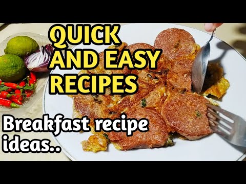MURANG ULAM NA PANG AGAHAN | EASY BEEF LOAF WITH EGG RECIPE