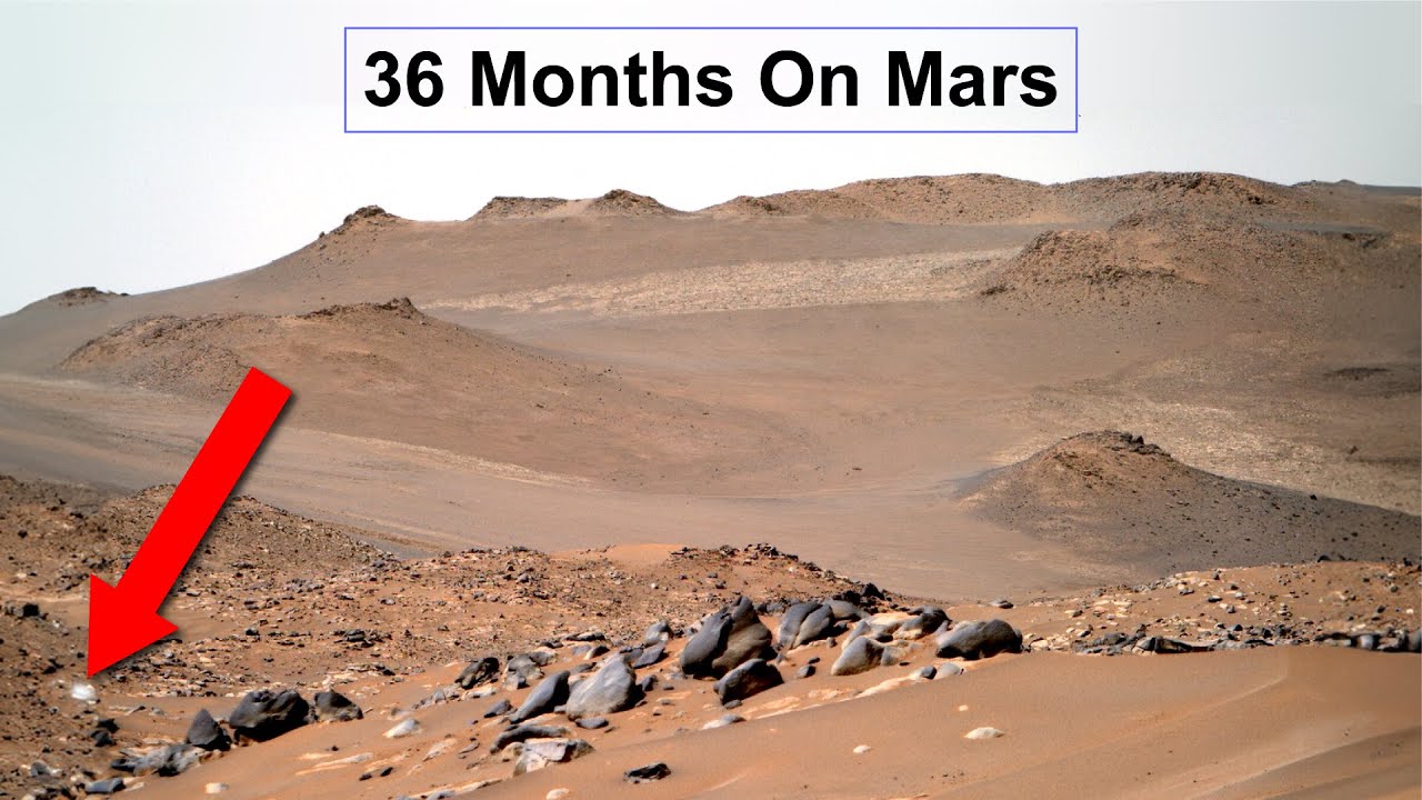 36 Months on Mars: A Bright Object Really Is Following Us!