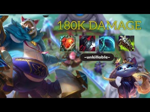 Unkillable Urgot + Yuumi NO ULTS (I missed every ult bc i've never played urgot lol) 