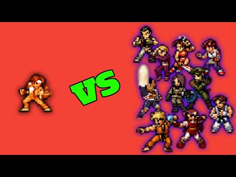 Kyo Kusanagi vs Unidades The King of Fighters - Metal Slug Defense