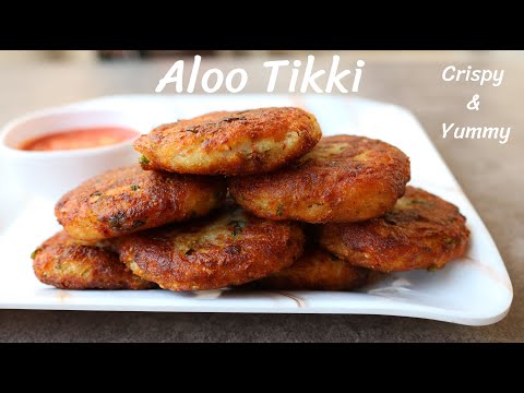 Aloo Tikki | No Deep Fry Aloo patties | Street Style potato Tikki - DV Recipes