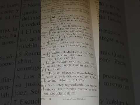 TEHILIM # 50. -.  SALMO #50