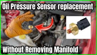 How to replace oil pressure sensor p0520