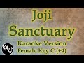 Joji - Sanctuary Karaoke Instrumental Lyrics Cover Female Key C