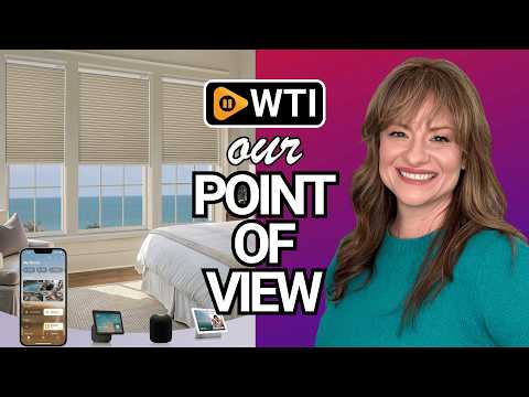 Graywind Motorized Matter Cellular Shades- 100% Blackout 1-3/4"Cell Honeycomb Blinds for Indoor Windows - WTI product video review