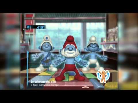 les schtroumpfs dance party wii ecran noir
