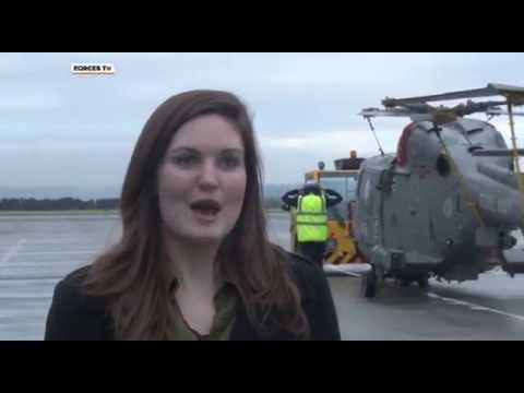HMS Duncan's Lynx Crew Welcomed Home