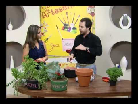 Mulher.com 05/12/2011 - Horta em casa 1/2