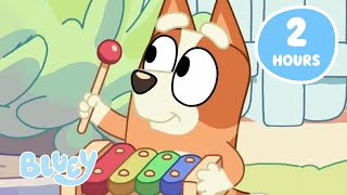 Bluey's Little Sister Bingo! 🧡 | 2 HOURS of Cute Bingo Bits | Bluey
