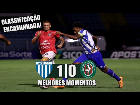 Avai 1 x 0 Concórdia - Melhores Momentos - Campeonato Catarinense 2023