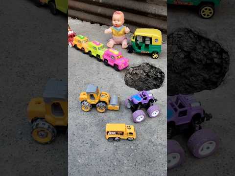 toy jcb truck and panda jcb videos #shorts #youtubeshorts#jcb#tractor #cartoon