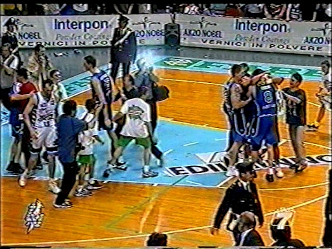 A2 Play off 2000/'01 B. Marche Fabriano Basket - Record Napoli 74-72