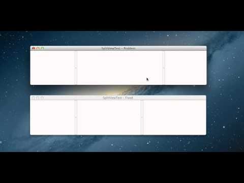 NSSplitView Constriaints Issue