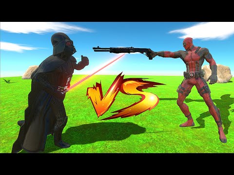 NEW UNIT | Darth Vader vs DeadPool - Animal Revolt Battle Simulator